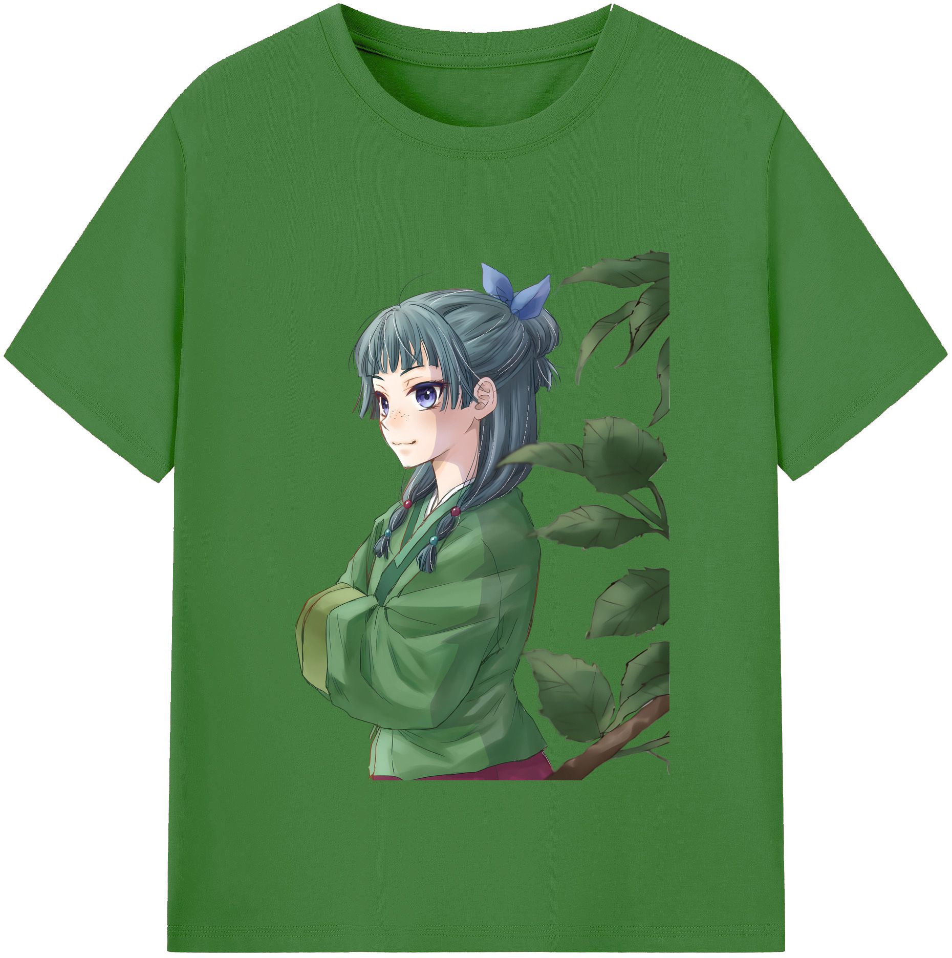 （画像用） 薬屋のひとりごと The Apothecary Diaries レディースカジュアルプリントTシャツ（綿100％）